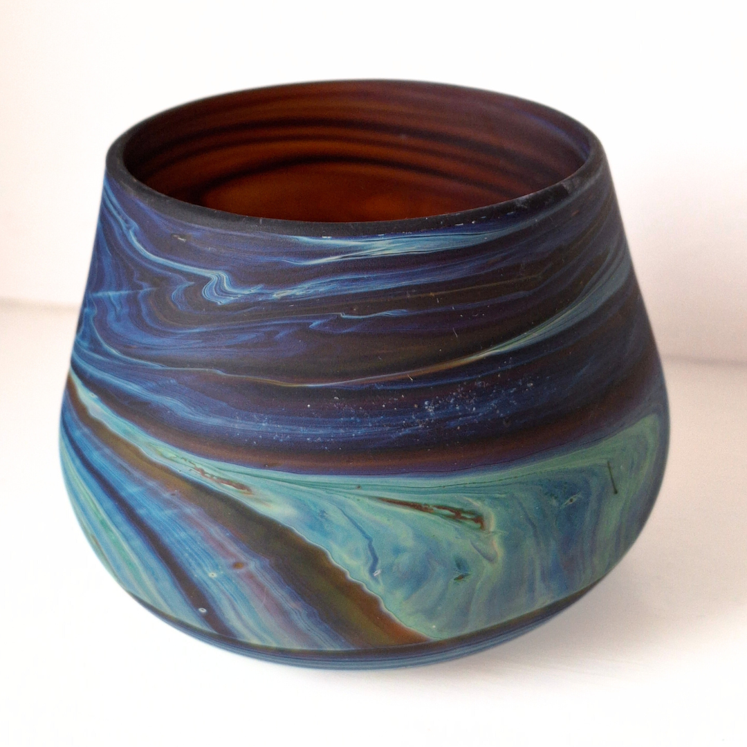 Phoenician Glass Tealight Holder