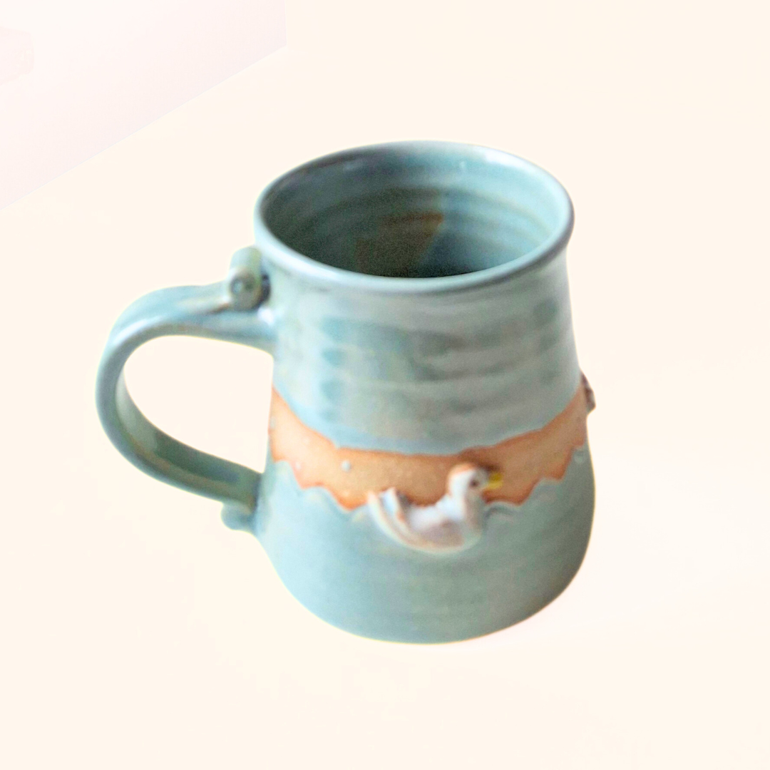 Aqua Ducks Mug