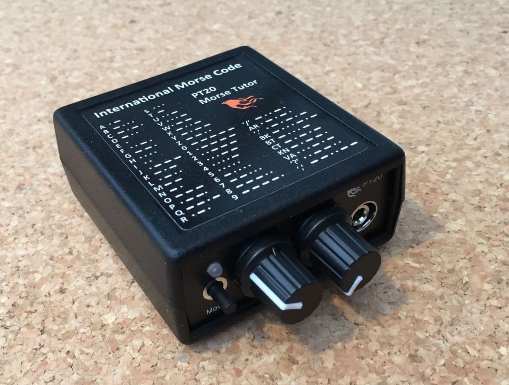 PT20 Pocket Morse Tutor Fully Built & Tested