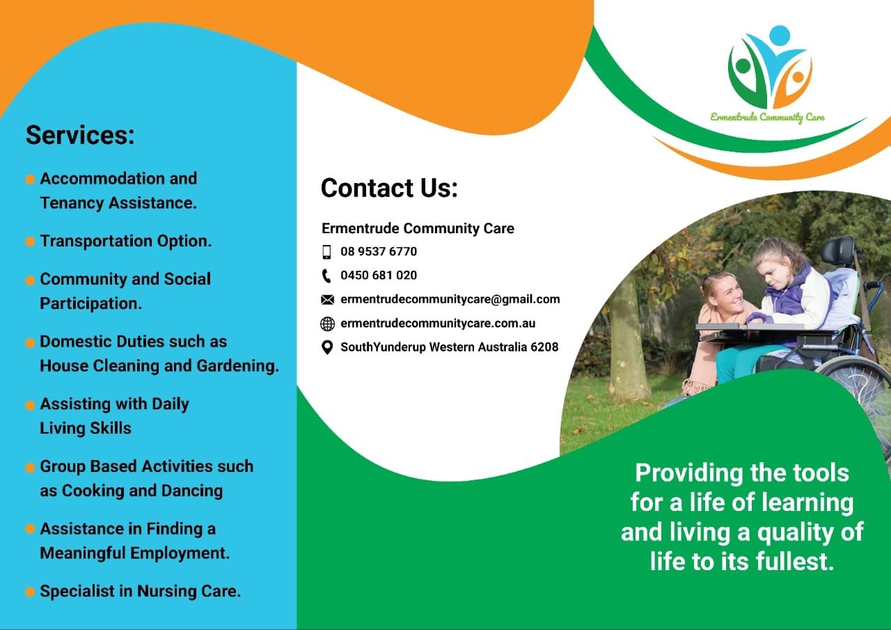 Ermentrude Community Care Brochure