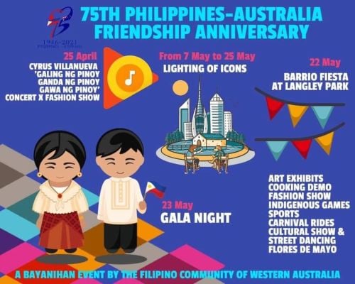 Phillipines-Australia Friendship Anniversary Perth 2021