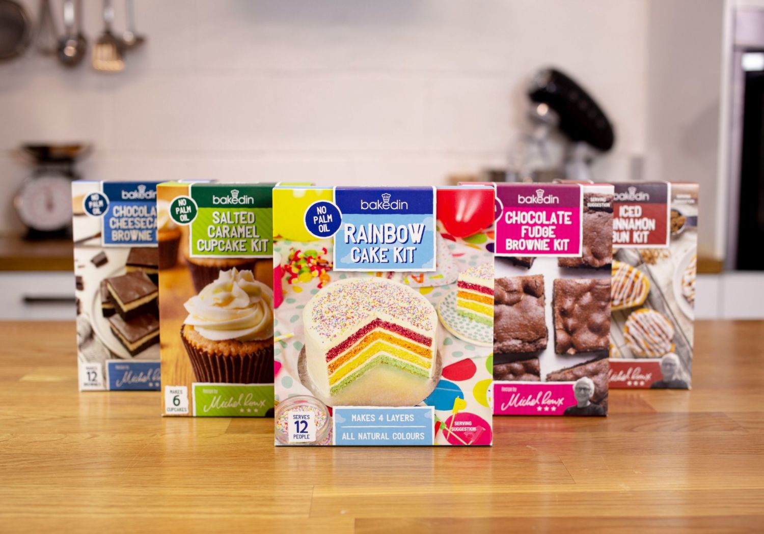 Bakedin Home baking kits and monthly baking subscription service