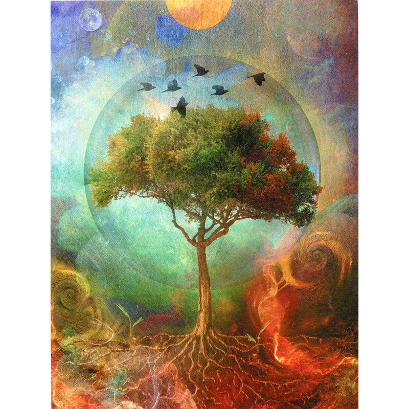 Tree of Life Greeting Card (Blank)