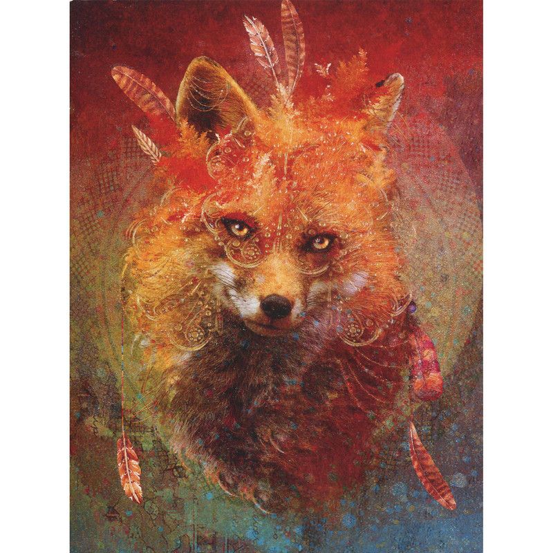 Fox Spirit Greeting Card (Birthday)
