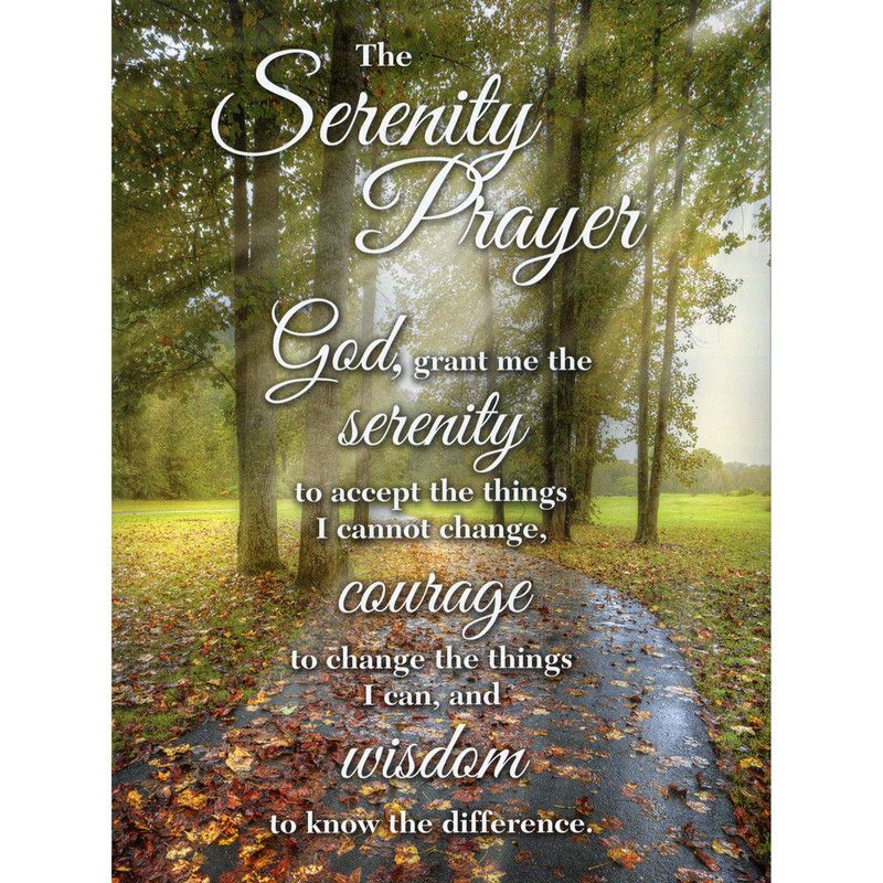 The Serenity Prayer Greeting Card (Encouragement)