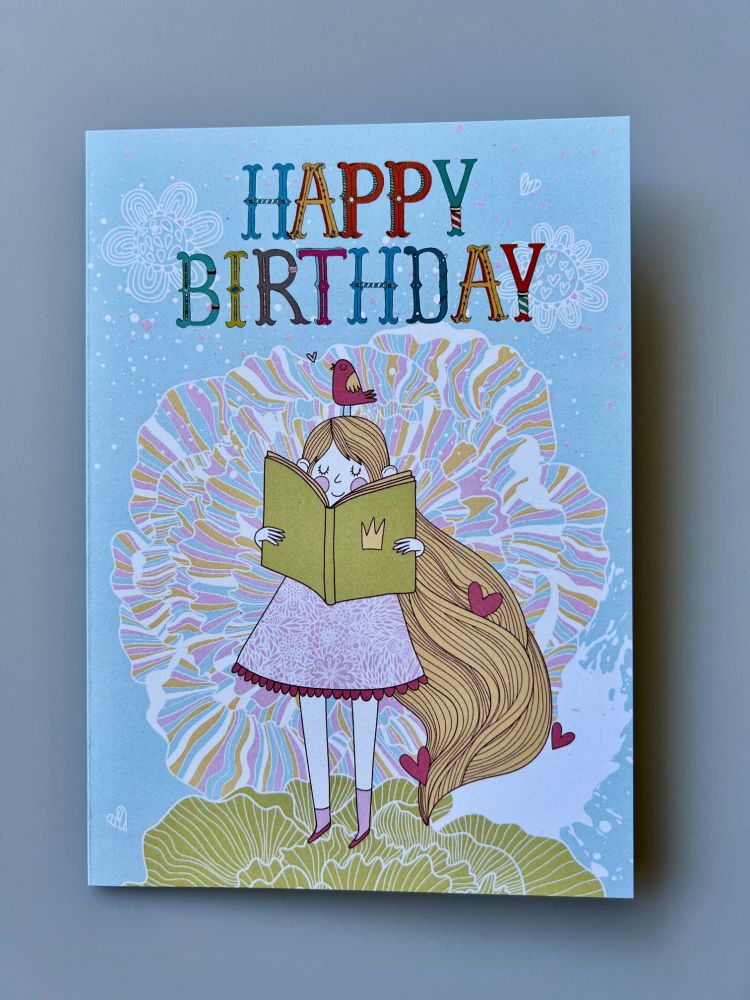 Storybook Birthday - Tree Free Card