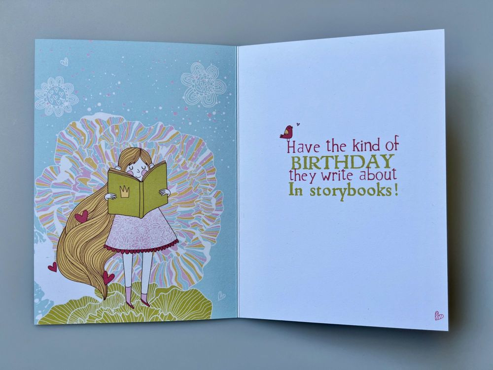 Storybook Birthday - Tree Free Card