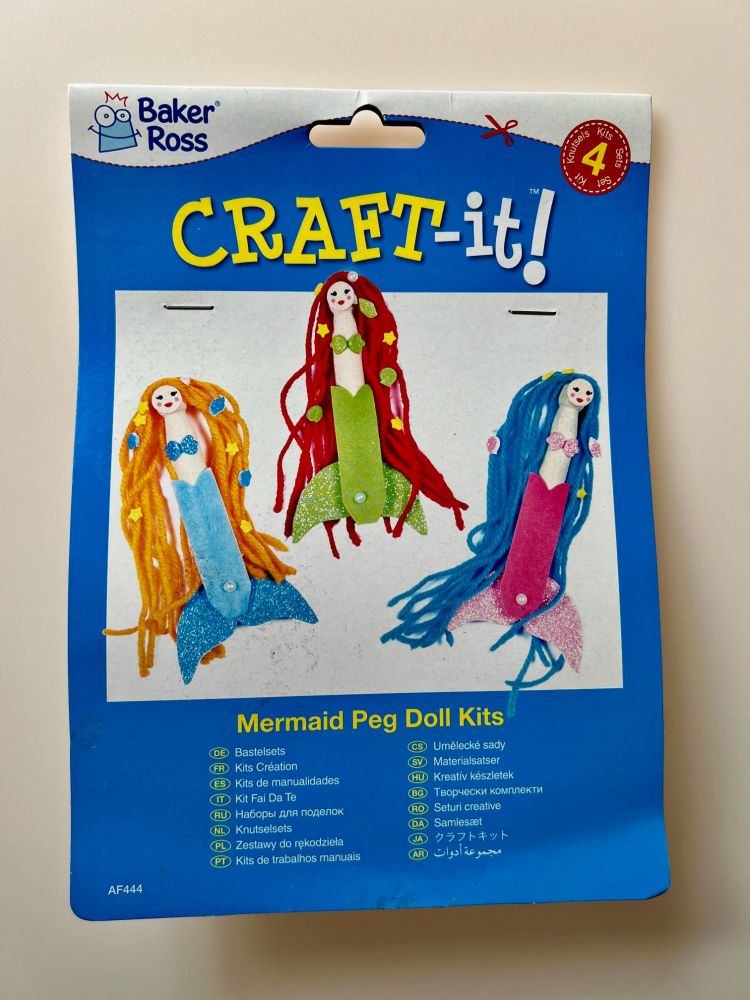Mermaid Peg Doll Kits