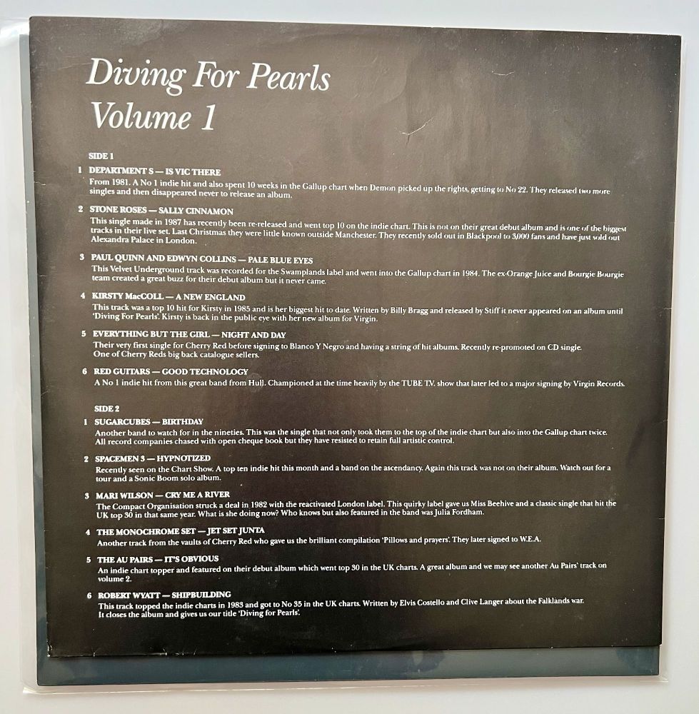 Diving For Pearls Volume 1 Compilation - Vinyl