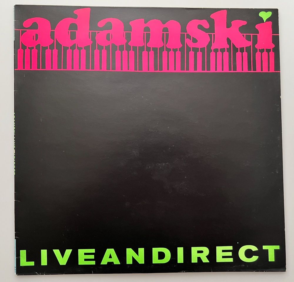 Adamski - Live and Direct - Vinyl - Album