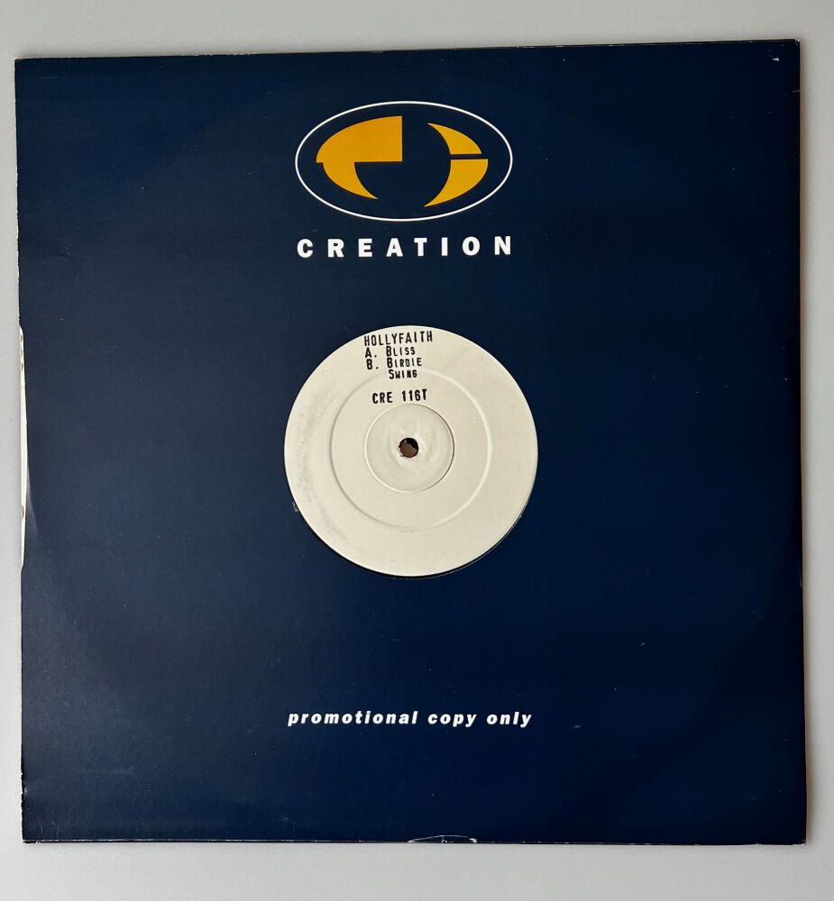 Hollyfaith - Bliss - 12" promo - Creation Records - CRE 116T