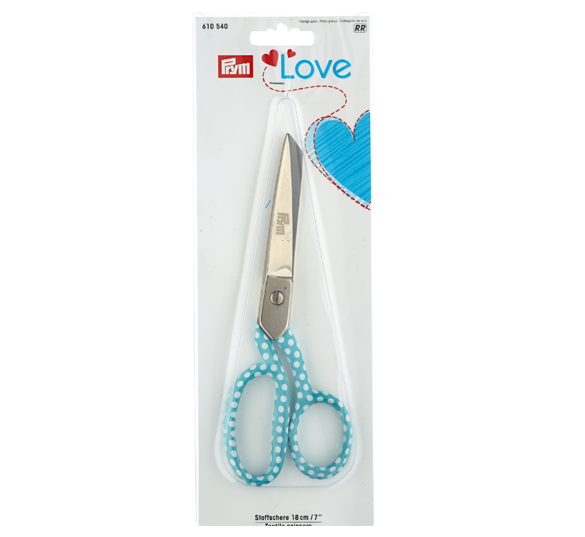 Prym Love Textile Scissors - 18cm/7
