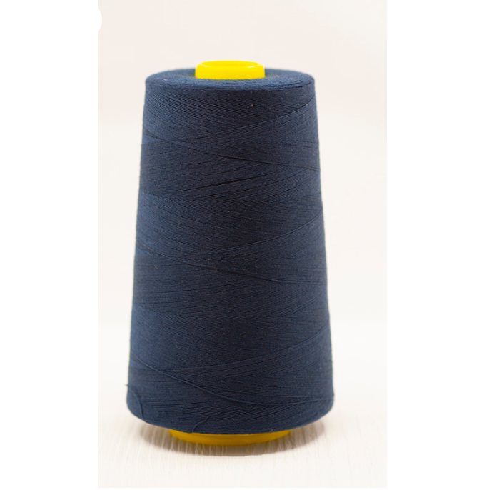 Navy Overlocker Thread/Cone - 5000 yards