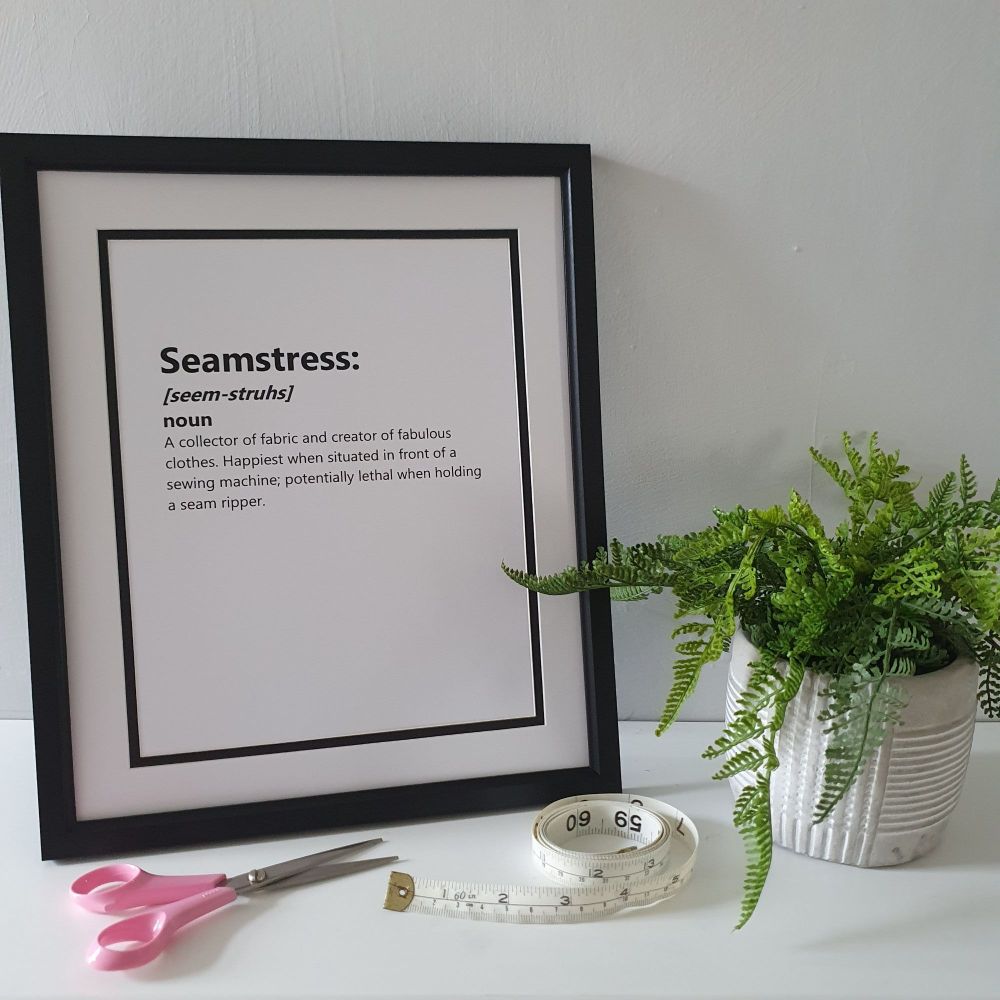 Seamstress - 12x10 Print