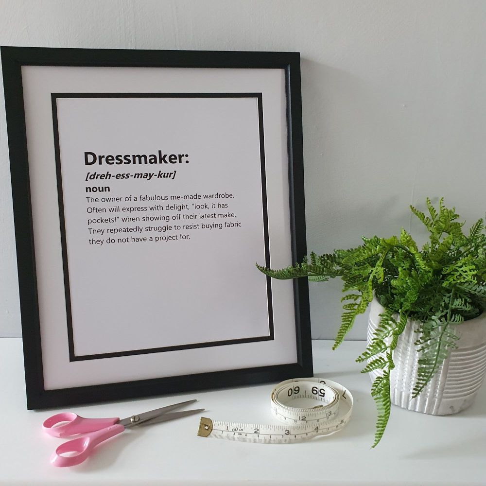 Dressmaker - 12x10 Print