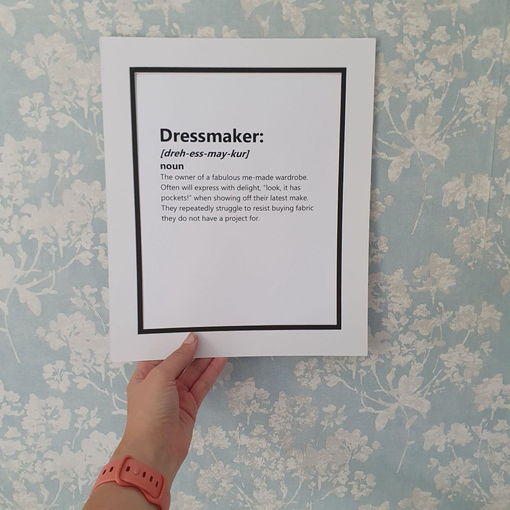 Dressmaker - 12x10 Unframed Print