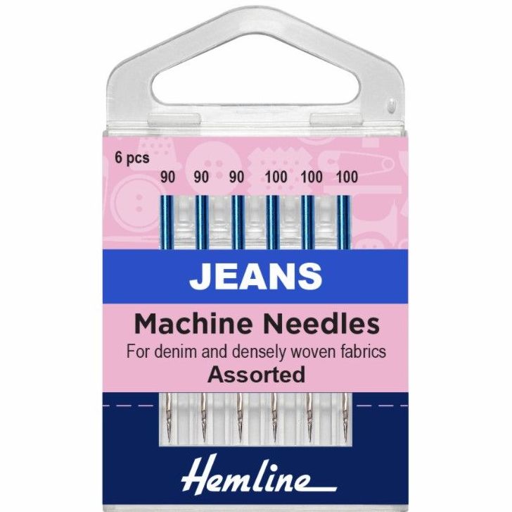 Jeans Sewing Machine Needles - Size 90/100