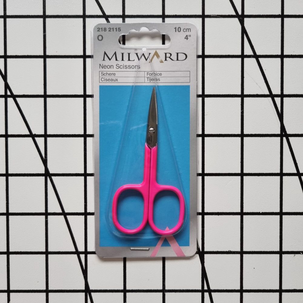 Milward Embroidery Scissors - Neon Pink