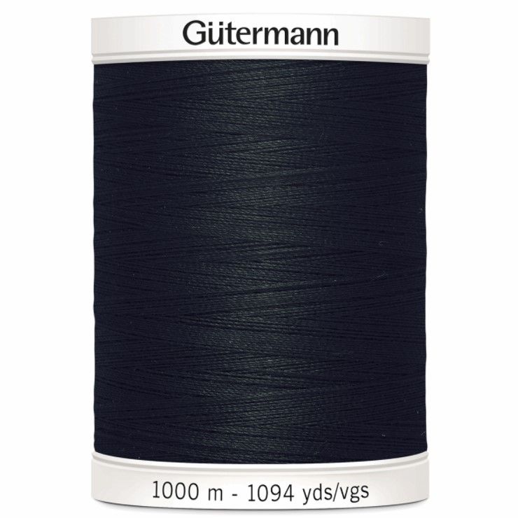 Gutermann Sew-All Polyester Sewing Thread - 1000m Black