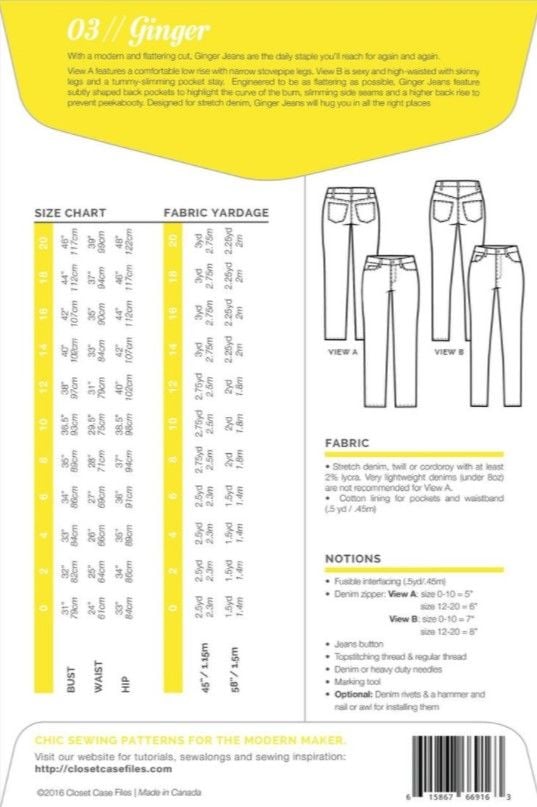 Ginger Jeans - Closet Core