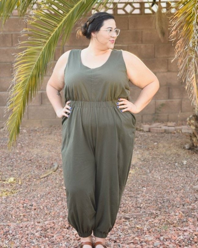 Nova Jumpsuit Size 14-30 - True Bias