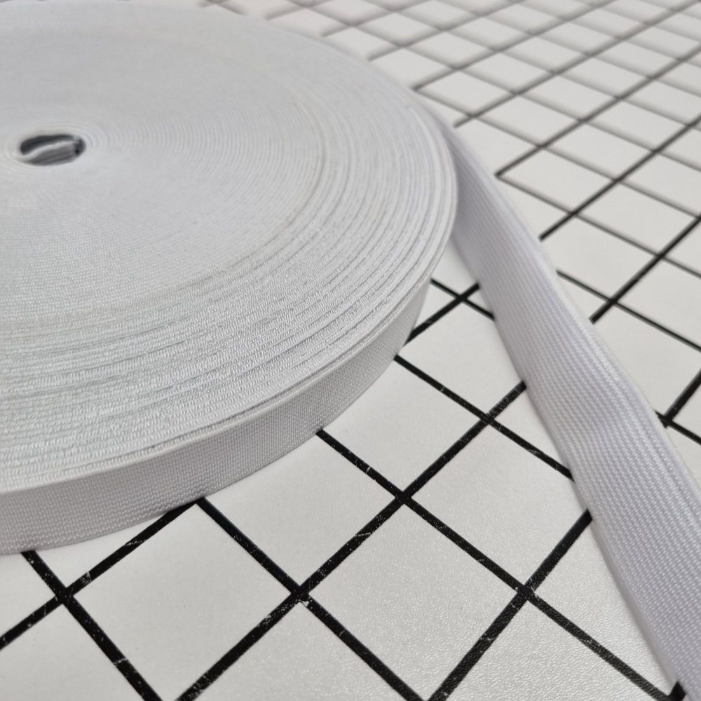 White Elastic - 20mm