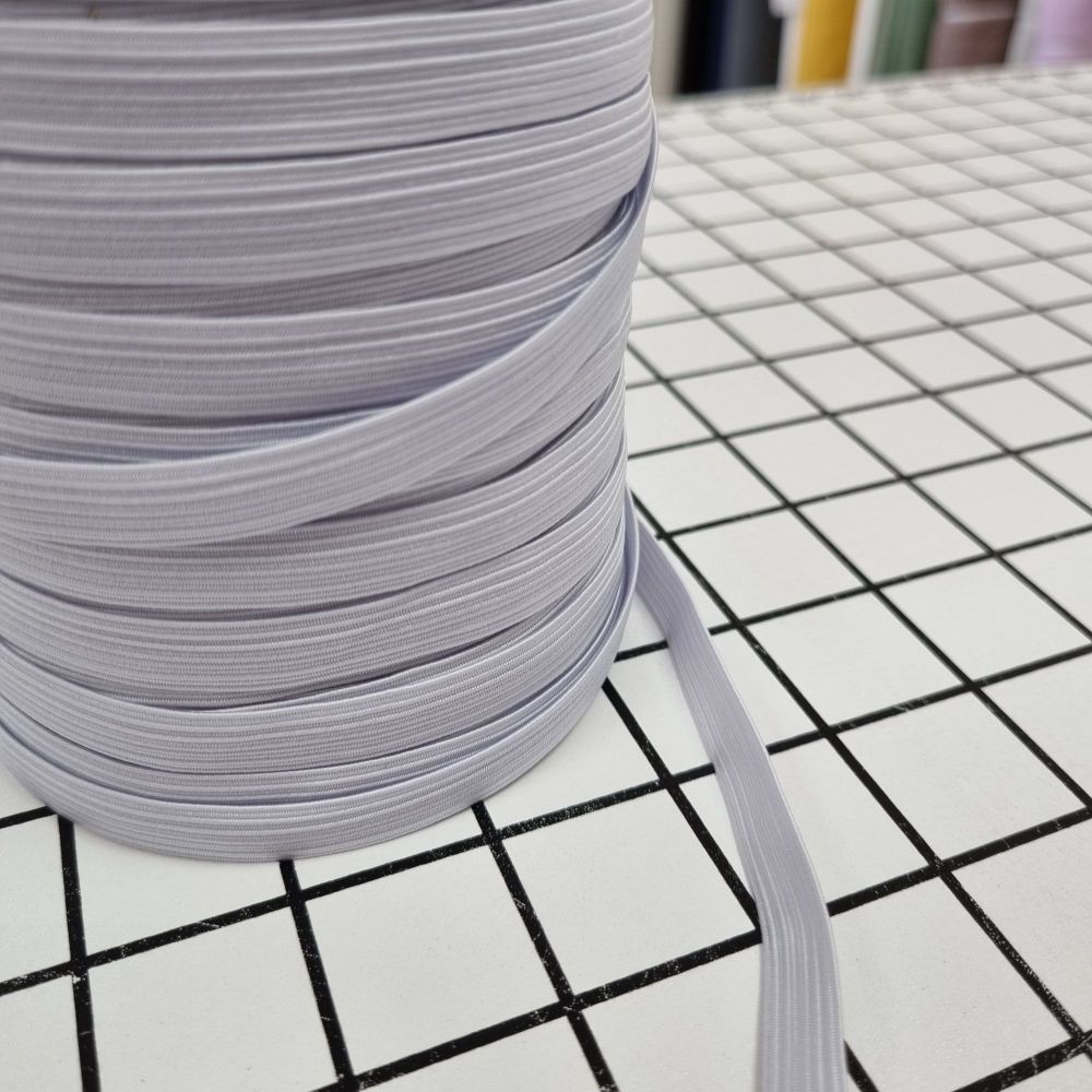 White Elastic - 10mm