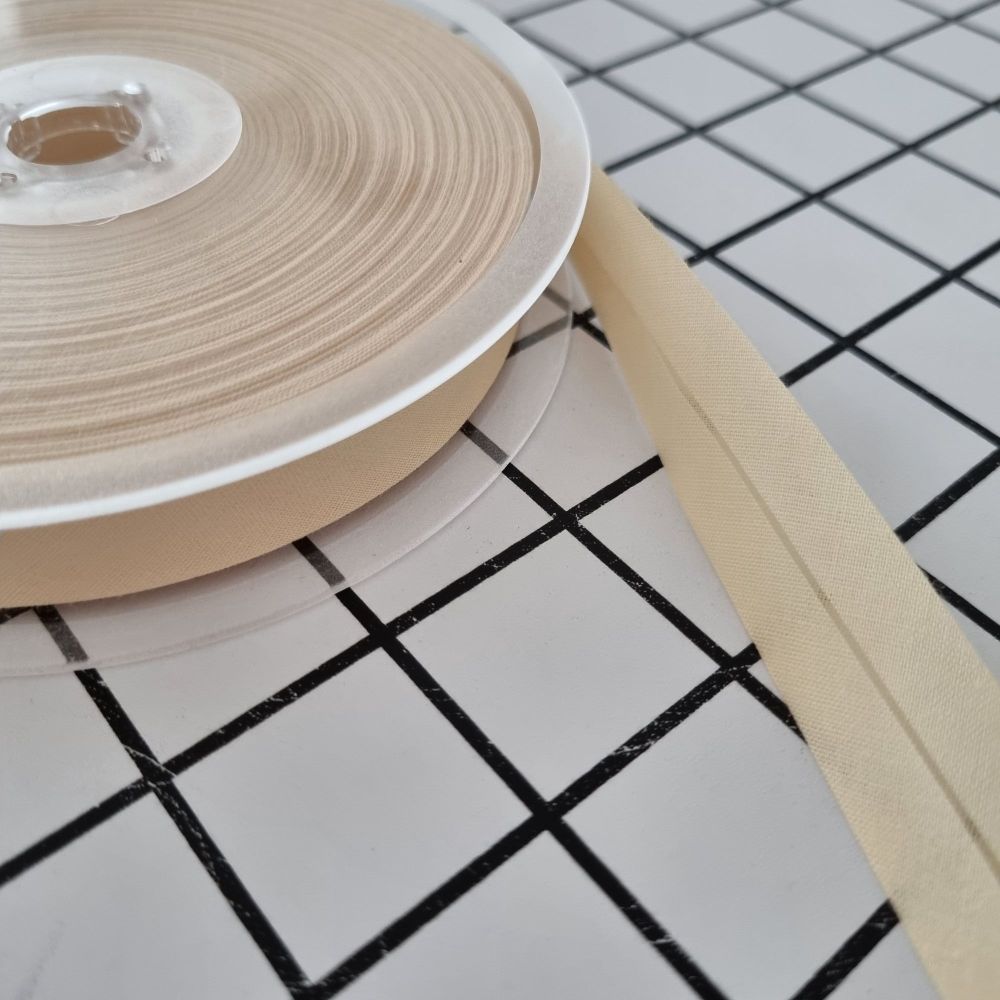 18mm Bias Binding - Cream