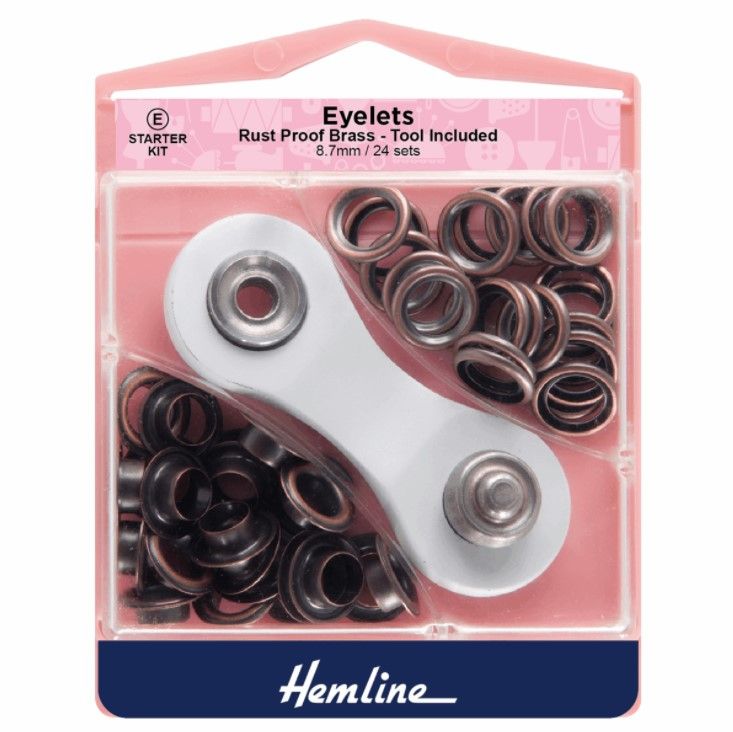 Eyelets Starter Kit - 8.7mm - Bronze