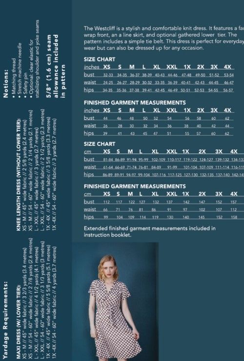 The Westcliff Dress - Friday Pattern Company