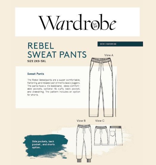 Rebel Sweat Pants - Wardrobe By Me