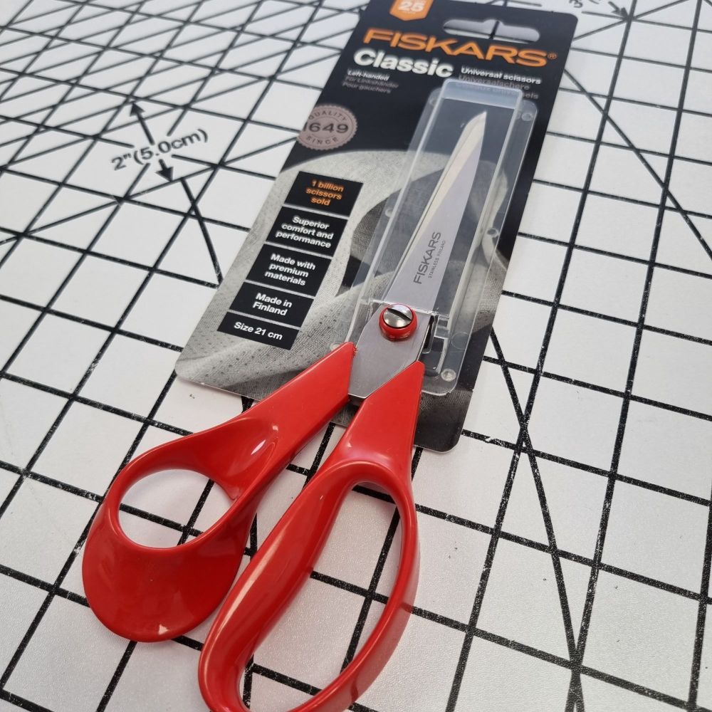 Fiskars Left-Handed Scissors - 21cm