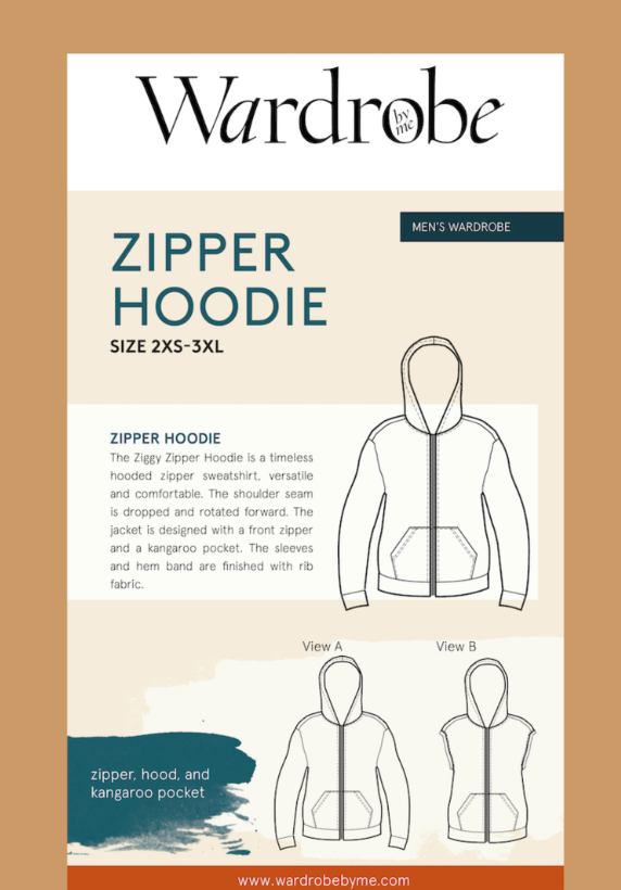 Zipper Hoodie - Wardrobe By Me