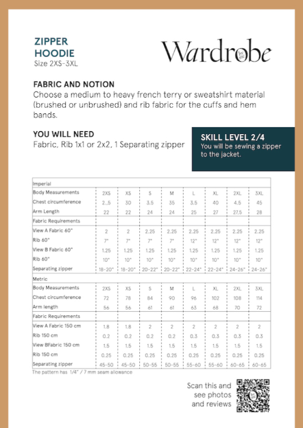 Zipper Hoodie - Wardrobe By Me