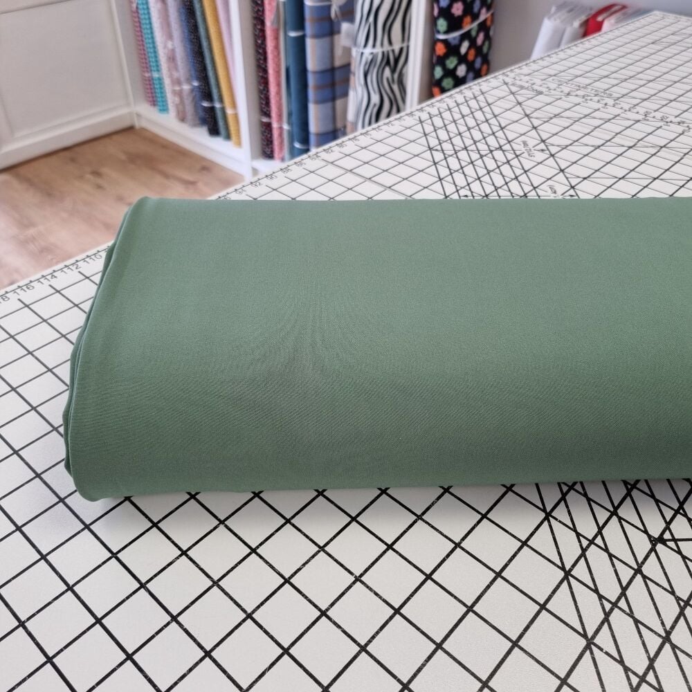 Elm Green - Plain Viscose