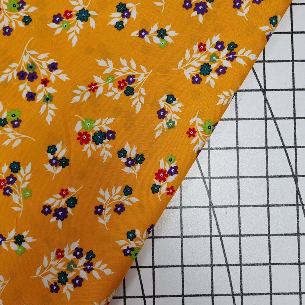 Sunshine Flowers - Viscose