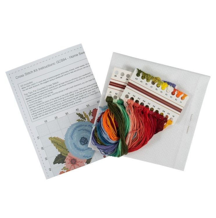 Home Sweet Home - Counted Cross Stitch Kit