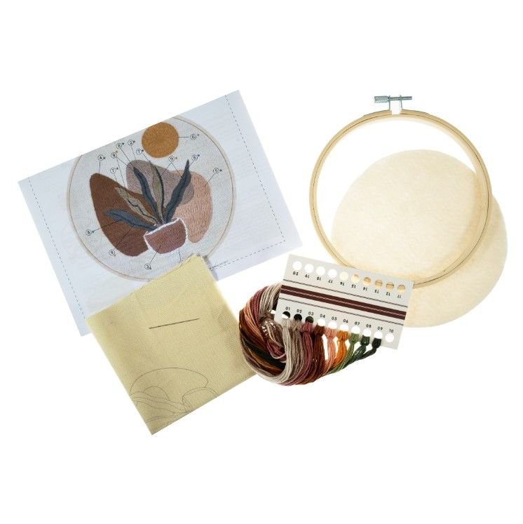 Nature - Embroidery Hoop Kit