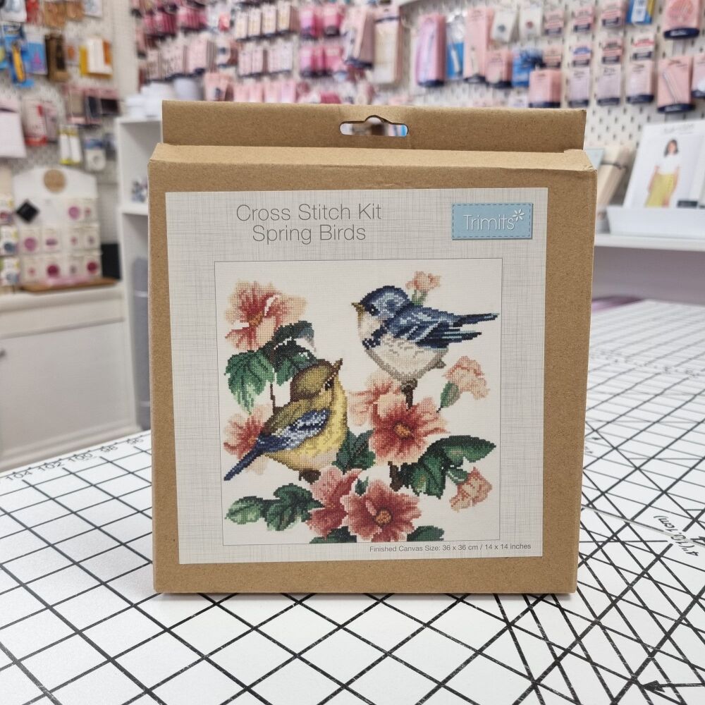 Spring Birds - Counted Cross Stitch Kit