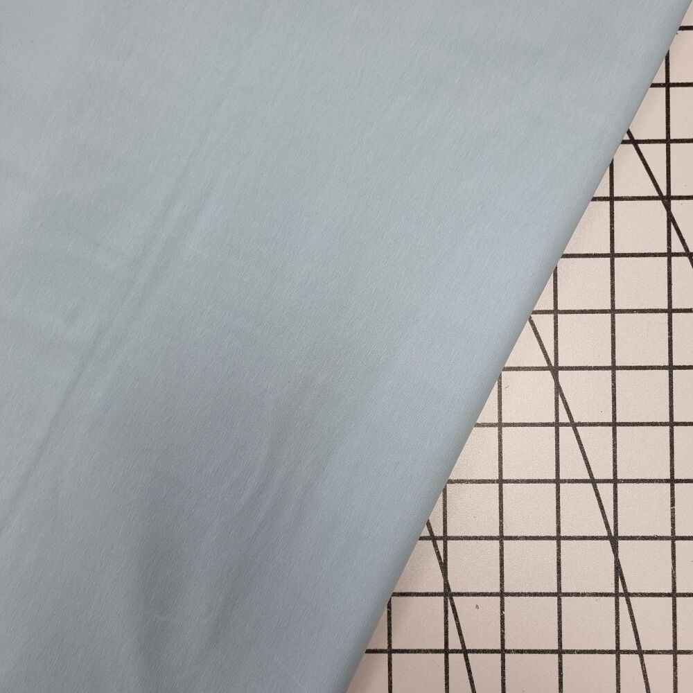 Sky Blue - OEKO-TEX Plain Cotton Jersey