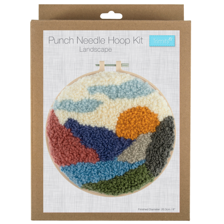 Landscape - Punch Needle Hoop Kit