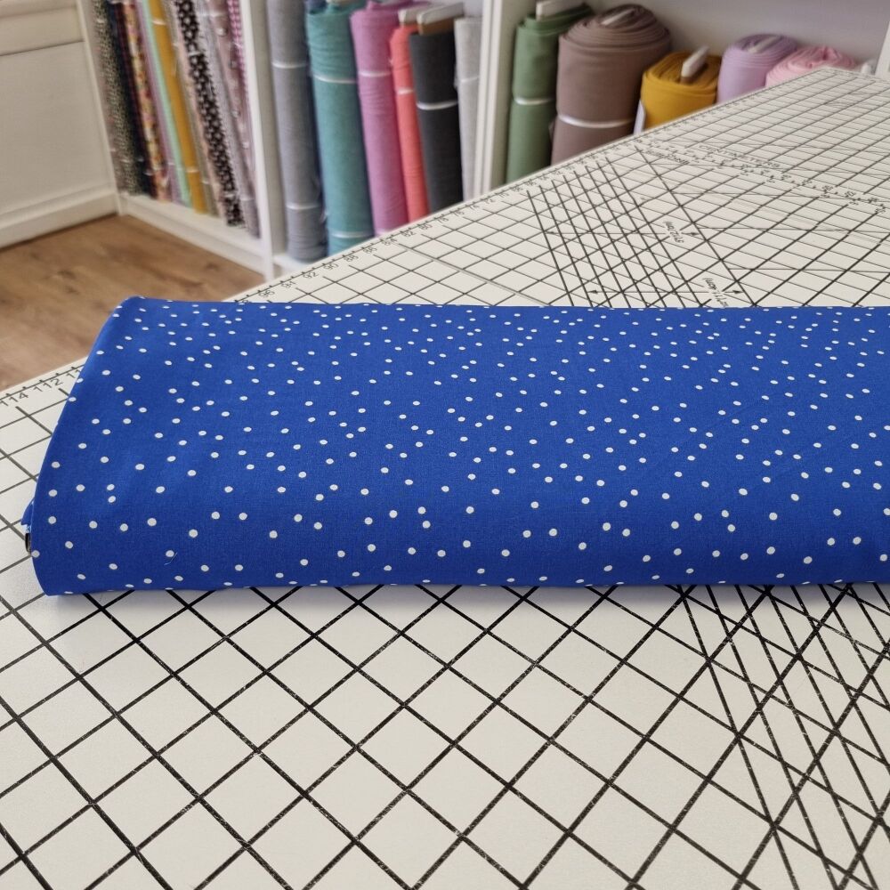 Blue Spots - Viscose
