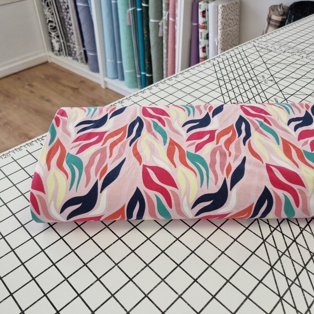 Pink Zebra - Cotton Jersey