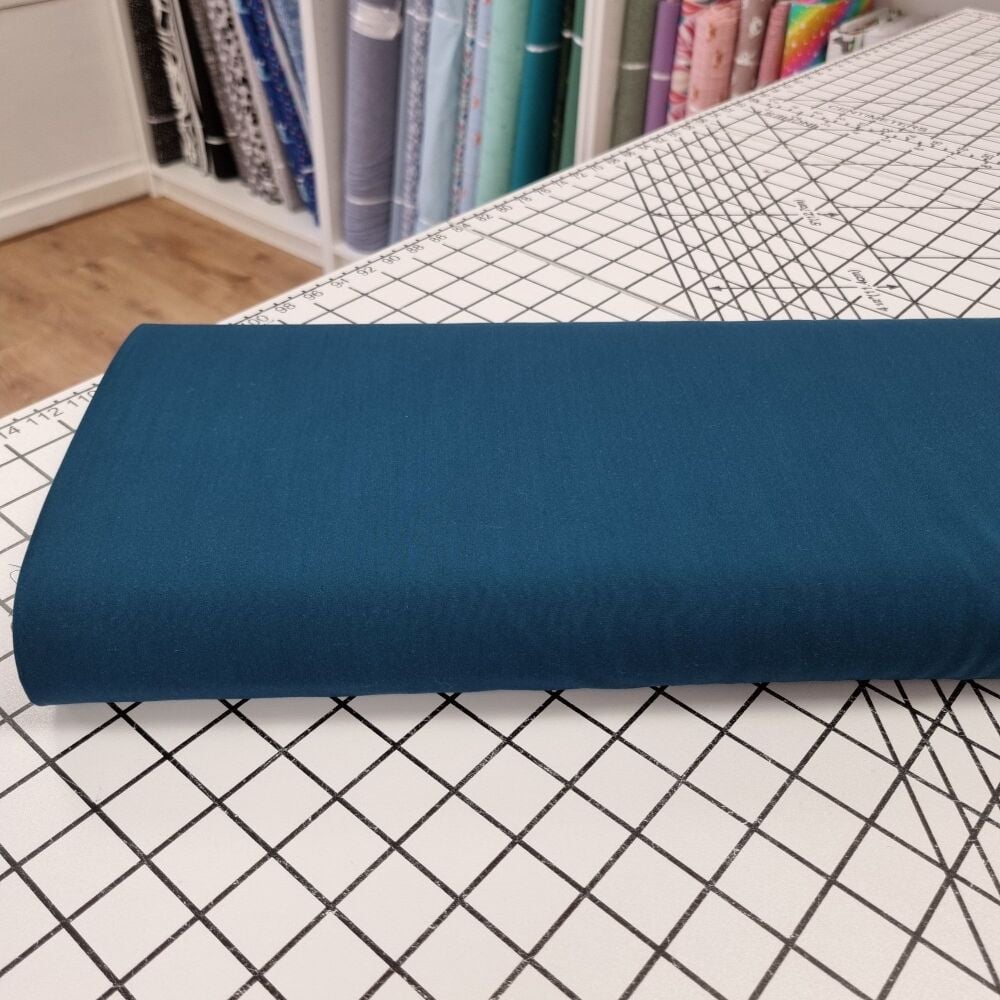 Teal - Plain Viscose