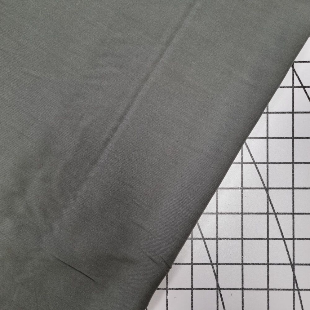Khaki - Plain Viscose