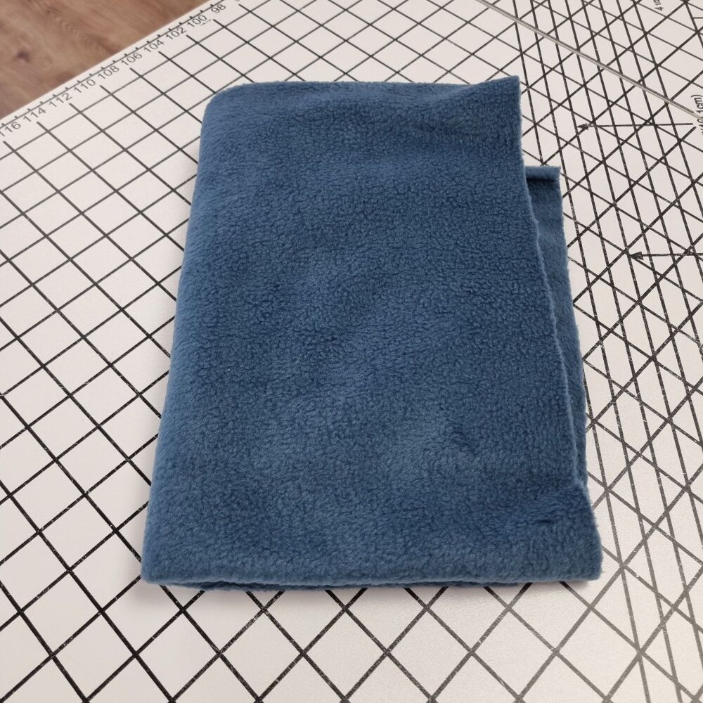 Denim Fleece - REMNANT - 32cm x 150cm