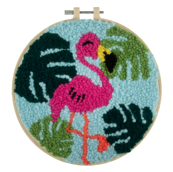 Flamingo - Punch Needle Kit