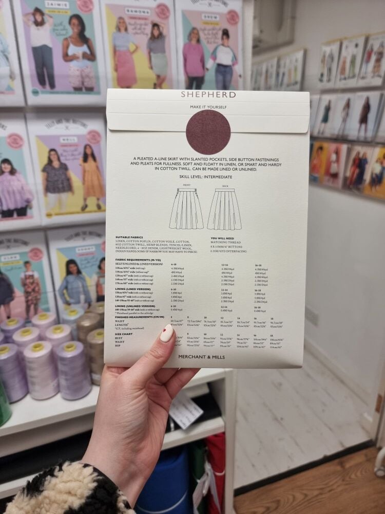 The Shepherd Skirt - Merchant & Mills Sewing Pattern