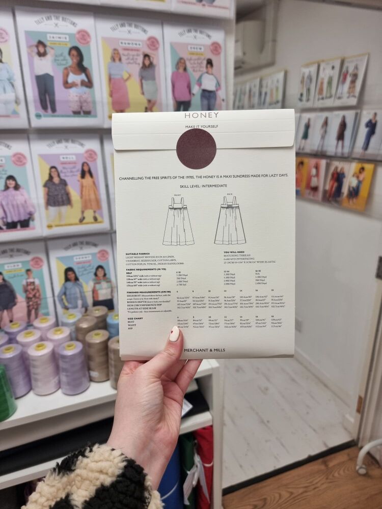 The Honey Dress - Merchant & Mills Sewing Pattern