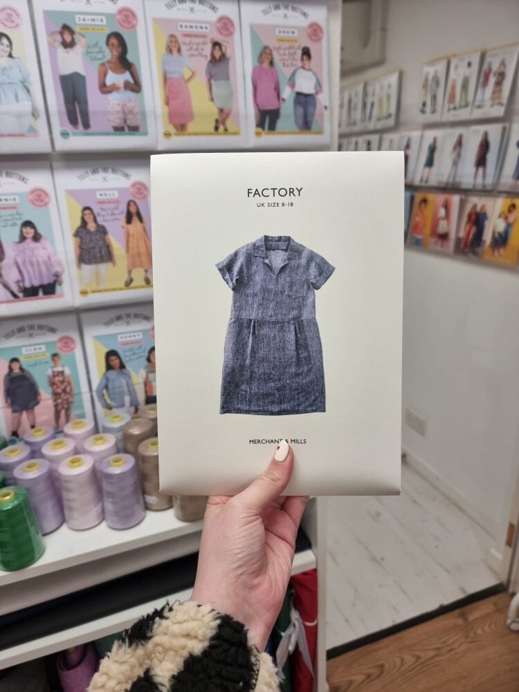 The Factory Dress & Top - Merchant & Mills Sewing Pattern